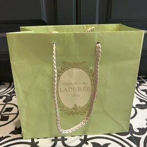 Ladurée Green Shopping Bag